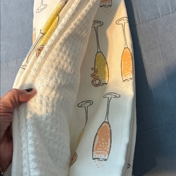 NWT Mimosa Momosa Dish Towel Set of 3 - Picture 3 of 4